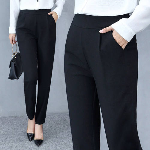 Women Pants Spring Summer Sretch Women's Loose Trousers Casu - 图3