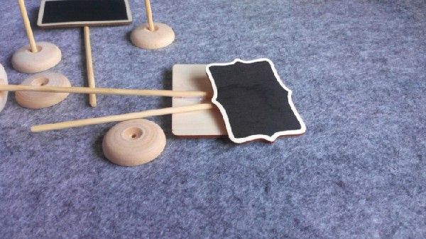 10pcs/lot European Wedding Decoration Small Blackboard - 图1