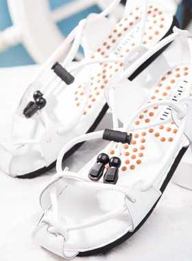 2021 Summer New ndy Men's Outdoor Beach Shoes Leather Open T