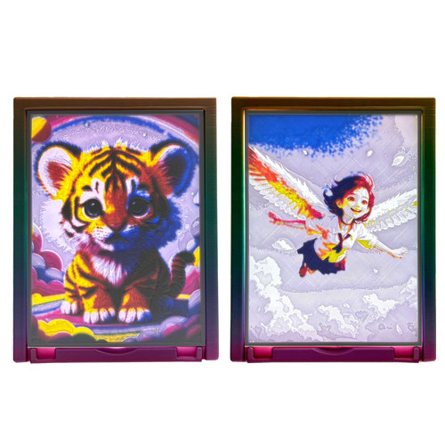 3D打印机拓竹浮雕LED灯板背光灯板CMYK耗材浮雕套装组件5V灯板 - 图2