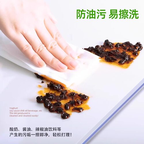 透明PVC马肚型餐桌垫防水防油免洗软玻璃弧形桌垫家用桌子保护垫 - 图2