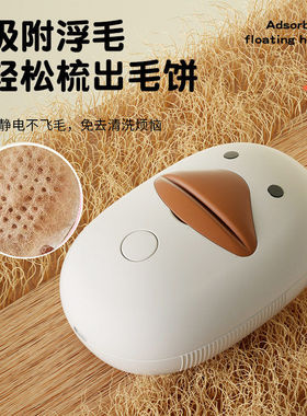 宠物喷雾梳毛器猫狗电动喷雾除毛器免洗澡防飞毛按摩刷子宠物清洁