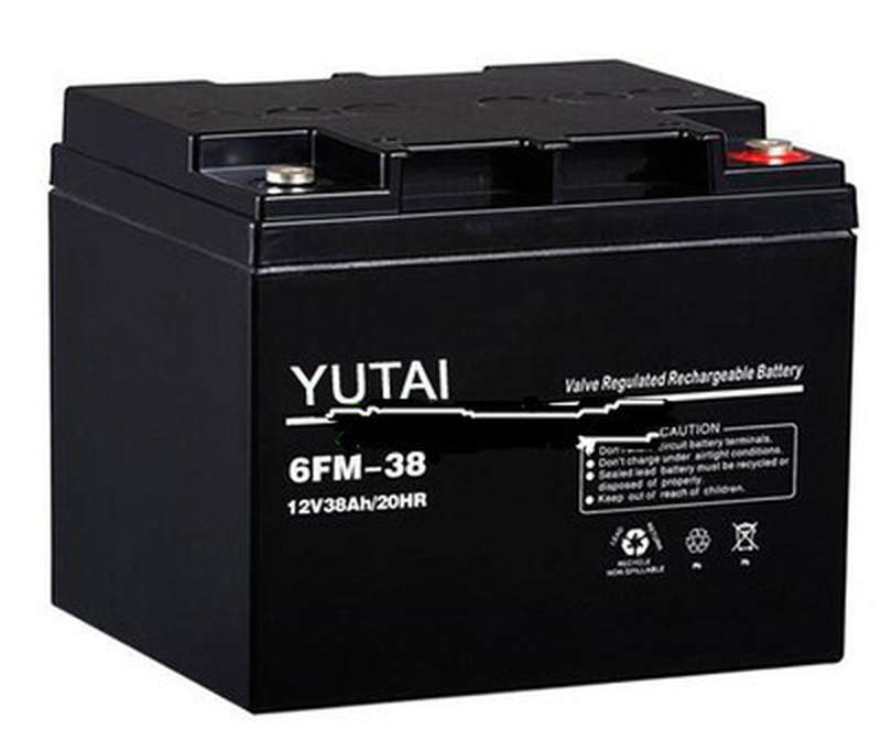 热销 YUTAI宇泰蓄电池6FM- 12V38AH/20HR 照明航海航天安防系统 - 图1