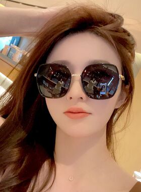 墨镜防晒防紫外线2025年新款潮大脸显脸小眼镜高级感太阳眼镜女