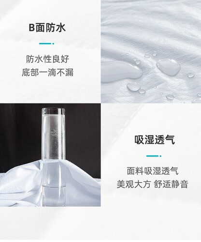 防口水防螨虫枕套酒店民宿防汗枕芯隔离层枕头保护套防头油内胆套 - 图0