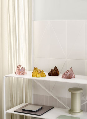 烛台KOSTA水晶玻璃摆件欧式简约