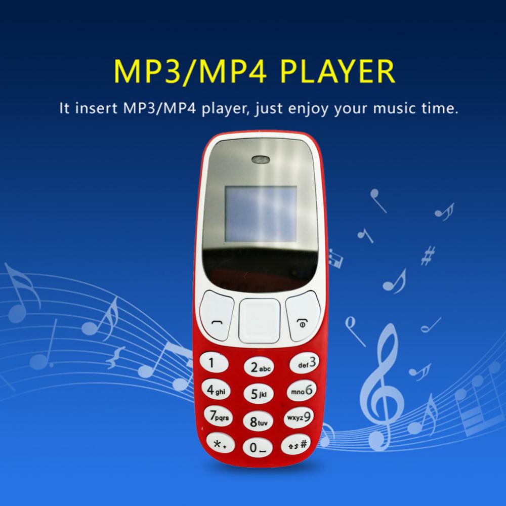 Portable Dual Sim Cards Voice Changer MP3/4 Player Mini-Blue - 图3