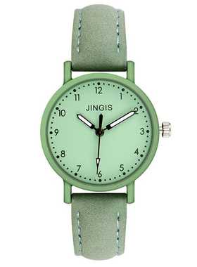 Fashion Women's Watches PU Leather Band Watches Quartz Clock