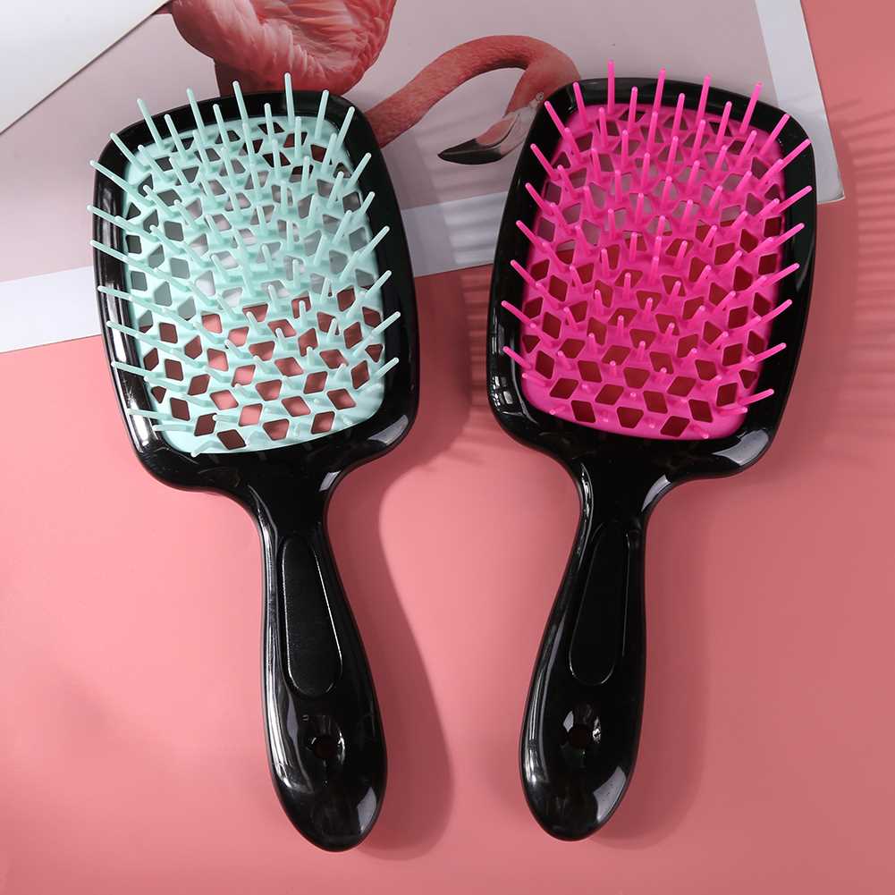 1pcs Wide Teeth Air Cushion Combs Women Scalp Massage Comb H-图0