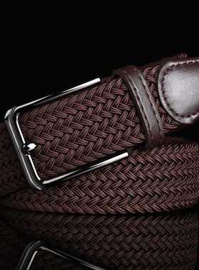 Belt Casual Men's Free Punch Pin Buckle Belt Lengthened Desi