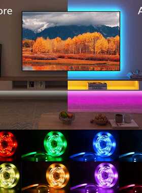 LED Strip Light Flexible Lamp RGB 5050 Bluetooth Remote 3 Ke