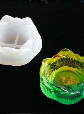 Silicone Mold Lotus Shape Epoxy Resin Mould  Jewelry