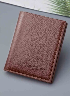 Men's Wallet Small Money Purses Wallets Short Vertic