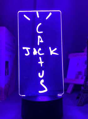 Cactus Jack Led Night Light for Bedroom Decoration Nightligh