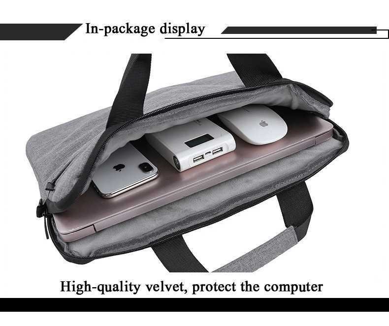 13 14 15 inch Laptop Bag Waterproof Notebook Case Sleeve For-图1