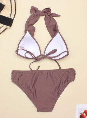 Women's Swimwear 2022 Push Up Bikini Two Pieces Swimsuits Ha