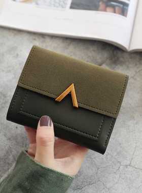 New Women's Wallet Short Women Coin Purse Wallets Card Holde