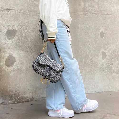 Women	s Pants Baggy Jeans Women 2021 Fashion Denim Tr-图3