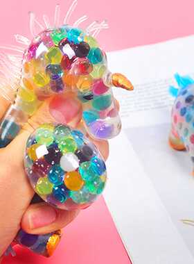 Luminous Unicorn Sress Balls Toy Squeeze Toys Sress Relief F