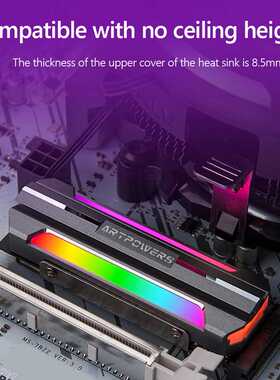 Heat Sink M.2 SSD Heat Sink Radiator Aluminum Alloy Plate AR