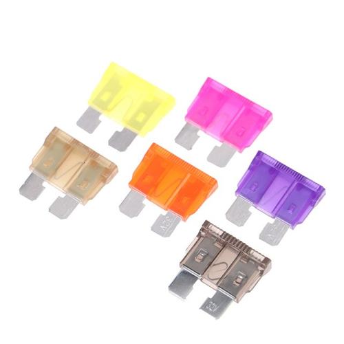 100Pcs Medium Size Blade Car Fuse Assortment Set 2A-10 15 20 - 图3