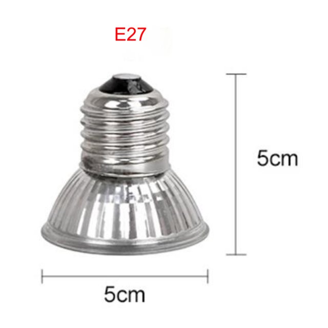 E27 25/50/75W UVA Heat Lamp Pet Reptle Heatng Lamp Turtle - 图2