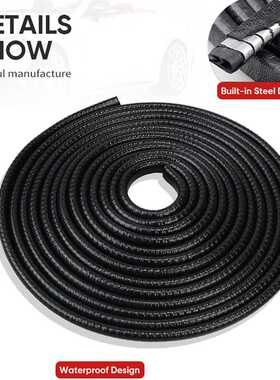 2//5M Car Door Anti Collision Strip with Steel Disc Bumper
