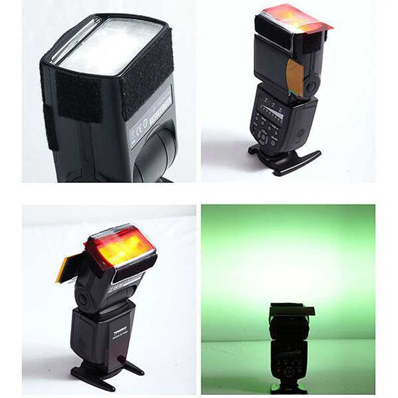 Universal 12Pcs/lot Colored Gel Filters Set Flash Speedlite - 图3