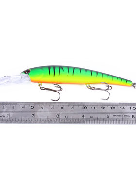 16cm 21g Minnow Fishing Lure Laser Hard Artificial Bait 3D