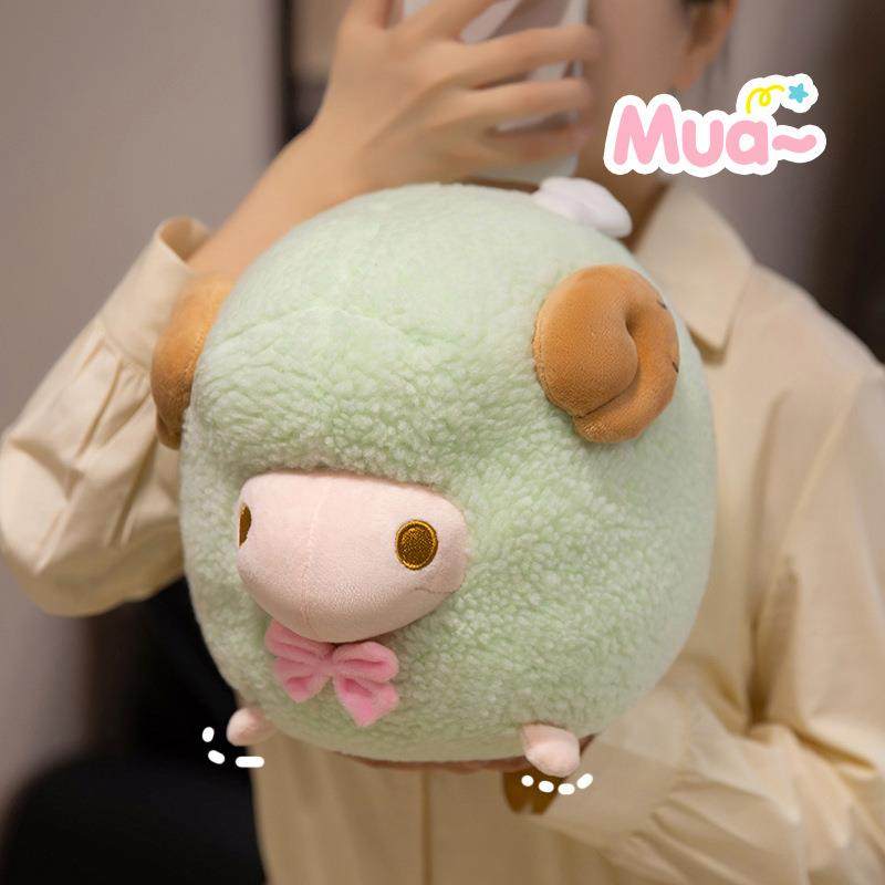 梦童可爱团子小羊公仔毛绒玩具儿童睡觉抱枕客厅沙发装饰玩偶女生,淘宝优惠券,粉丝福利购,淘宝优惠卷
