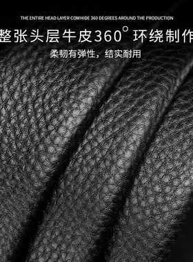 意大利AMAL高端2026新款男款牛皮皮带高档礼物商务自动扣真皮腰带
