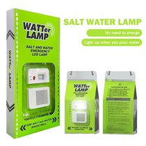Outdoor Camping Lamp Salt Water Portable LED Emergence Lamp
