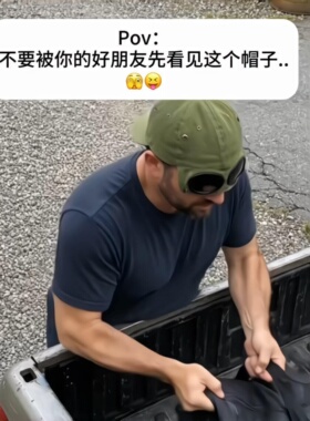 户外防晒遮阳墨镜飞行员帽