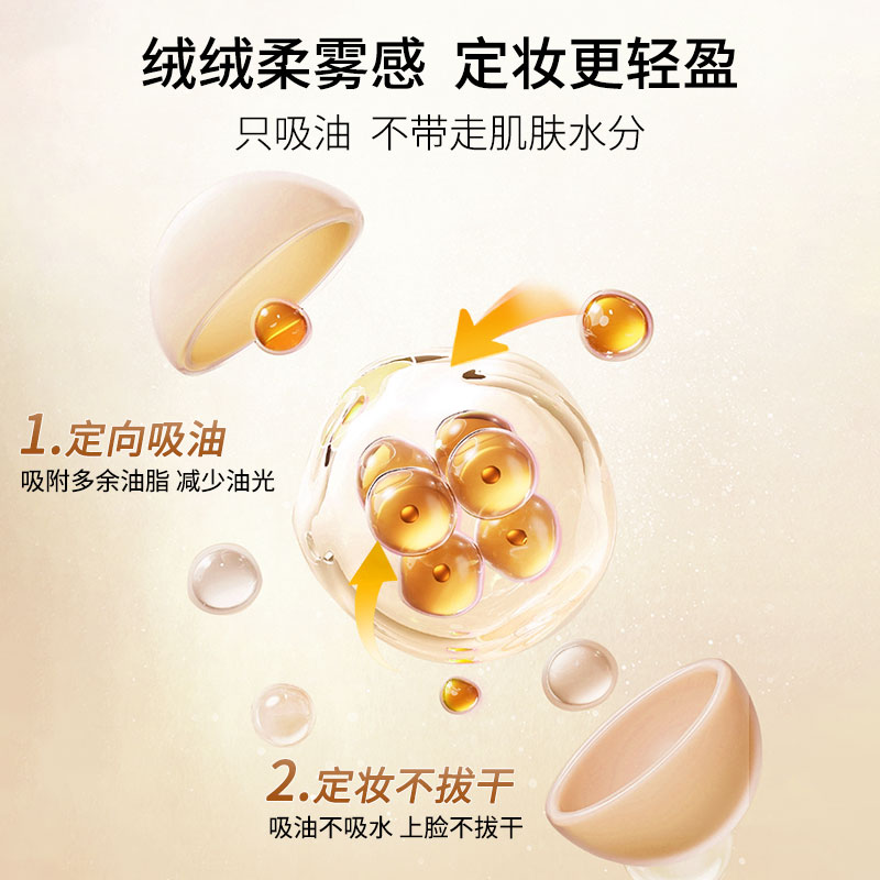 柔雾哑定妆神器定妆粉饼蜜粉饼补妆持久不易脱妆有色便携官方正品
