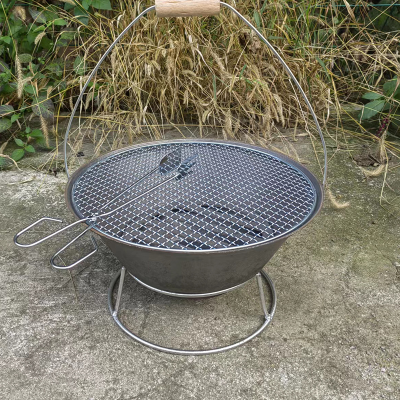 Outdoor patio home portable cast iron