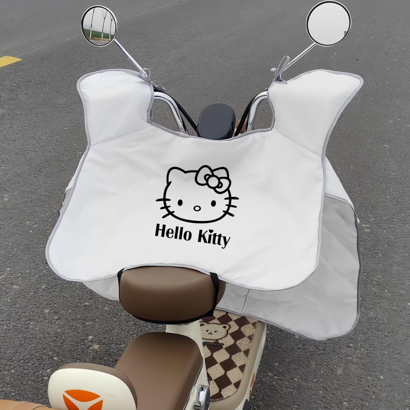 电动车挡风被夏季薄款防晒防水雅迪爱玛台铃通用遮阳罩抗UV - 图2