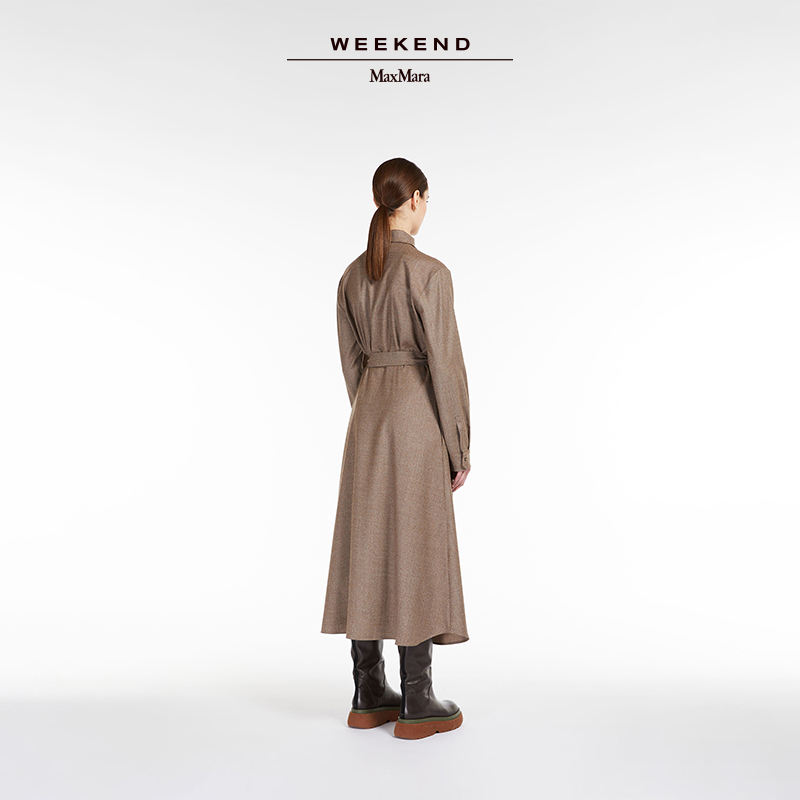 【季末甄选】Weekend MaxMara 秋冬女装羊毛混纺连衣裙52260306