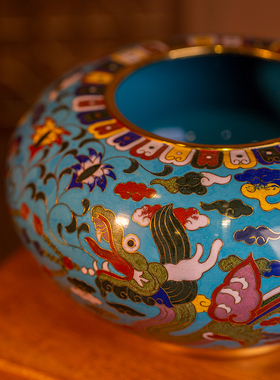 中外美术馆珐琅景泰蓝节日礼品