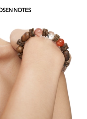 秋拾记 戴香珠宝「合序」兔毛水晶金太阳冰飘南红白水晶奇楠沉香