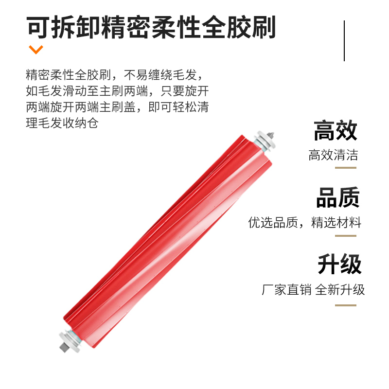 适配石头扫地机器人配件G10 G10S高速滚刷G10SPro自清洁主刷耗材-图1