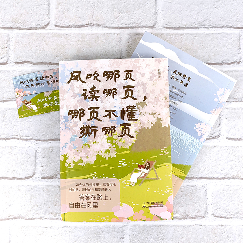 【央视网】风吹哪页读哪页 哪页不懂撕哪页 情绪的答案之书解疑答惑高浓度随笔金句精选高级表达一句顶一万句气质女孩提升手册BY - 图1