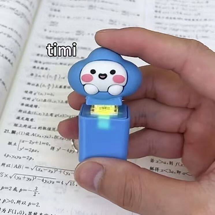 王者荣耀挂件王者荣耀同款timi发声音发光电子创意钥匙扣挂件整蛊玩具解压摆件