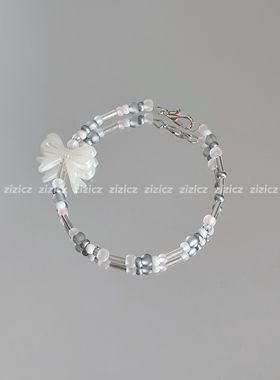 小众串珠设计感甜美手链