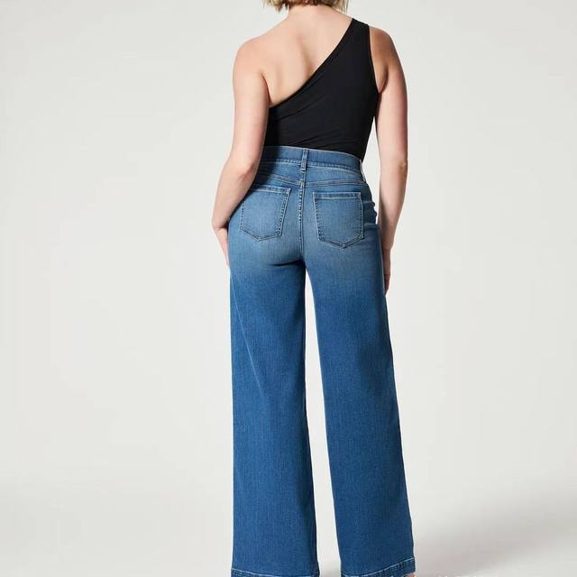 2023 Amazon Fashion Four-Way Stretch Knitted Denim Loose Comfortable Stretch Jeans Comfortable Fabric