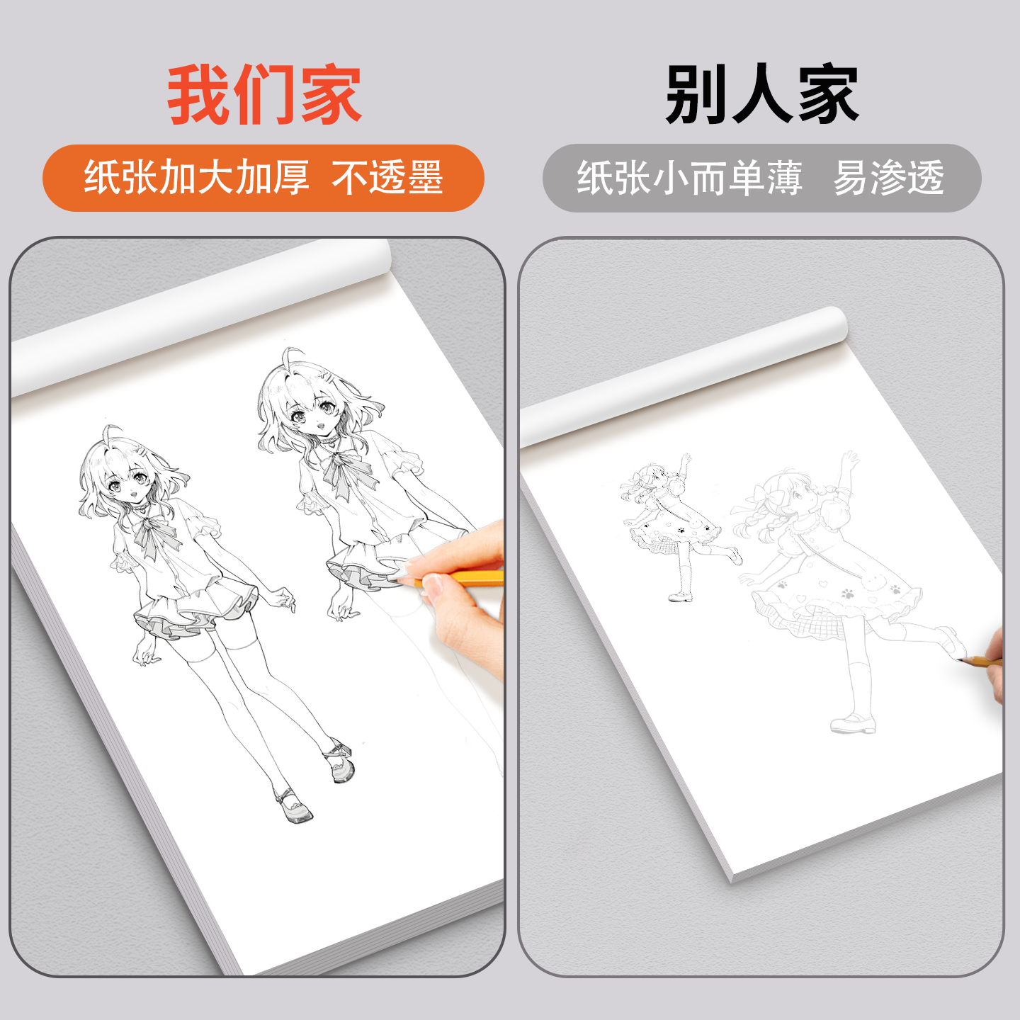 儿童漫画入门手绘描摹本画画临摹本教程动漫人物丙烯马克笔绘画本,淘宝优惠券,粉丝福利购,淘宝优惠卷