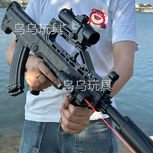 电动连发QBZ-95式水晶玩具手自一体儿童男孩专用自动突击步软弹枪 - 图3