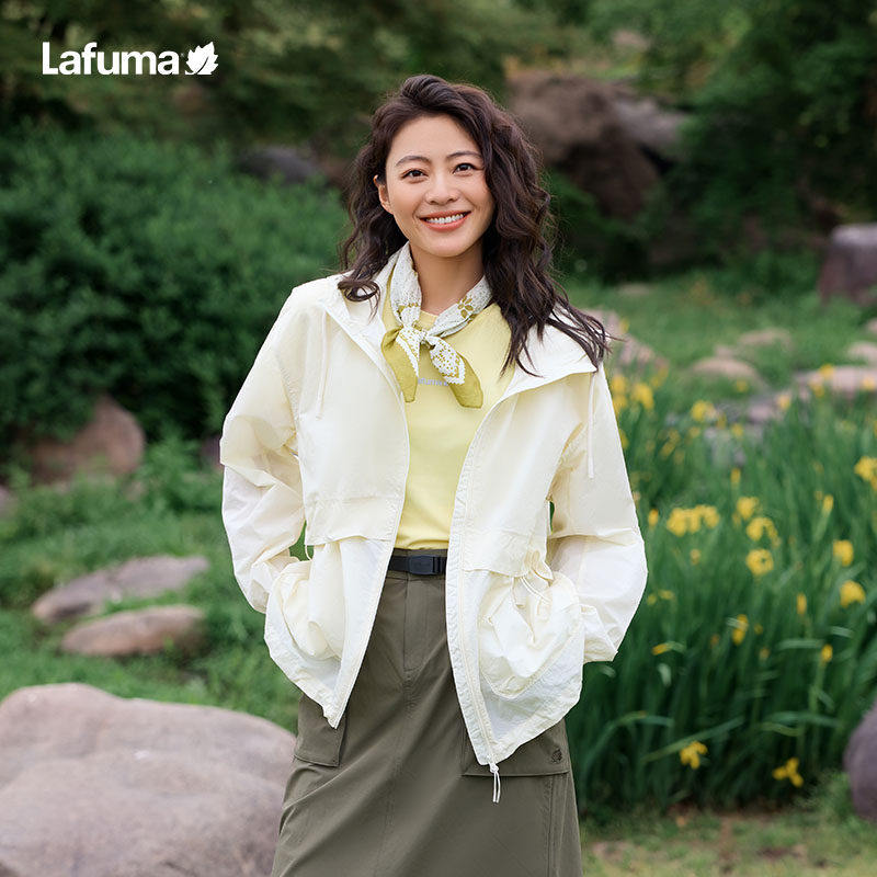 LAFUMA乐飞叶24户外夏季UPF50+防紫外线防晒外套女防泼水运动风衣,淘宝优惠券,粉丝福利购,淘宝优惠卷