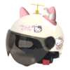 3C national standard battery electric vehicle helmet men and women lightweight four-season half helmet summer sun protection KT cat safety helmet