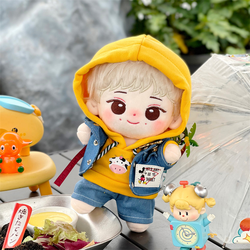 20cm郑在玹棉花娃娃韩国NCTDREAM组合毛绒原创玩偶明星公仔玩具节 - 图2