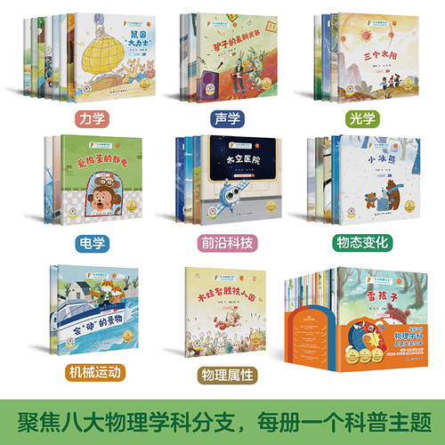 抖音蓝希科技正版国际获奖小小科学家全30册给孩子的启蒙大奖绘本儿童科普百科绘本0到3到6岁小小物理学家全30册小学生有声伴读书 - 图2
